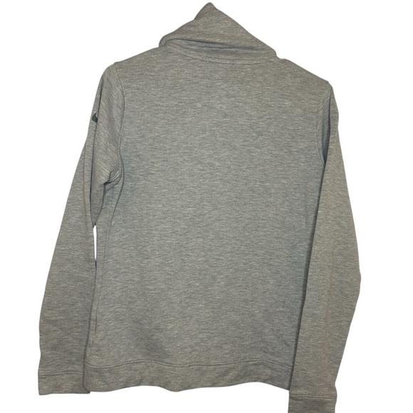 Nike Gray sweatshirt cowl neck with Athletic Style Size Medium - Picture 2 of 9